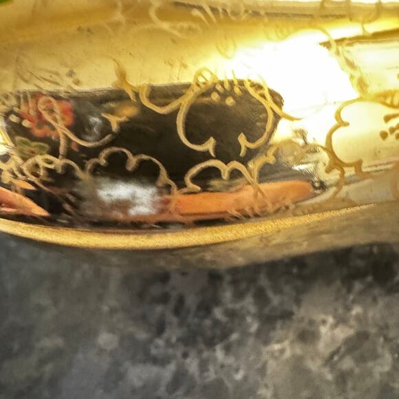 VTG Elynor China 24-Karat Gold-Plated Lidded Dish Vintage MCM Hollywood Regency - Picture 11 of 11